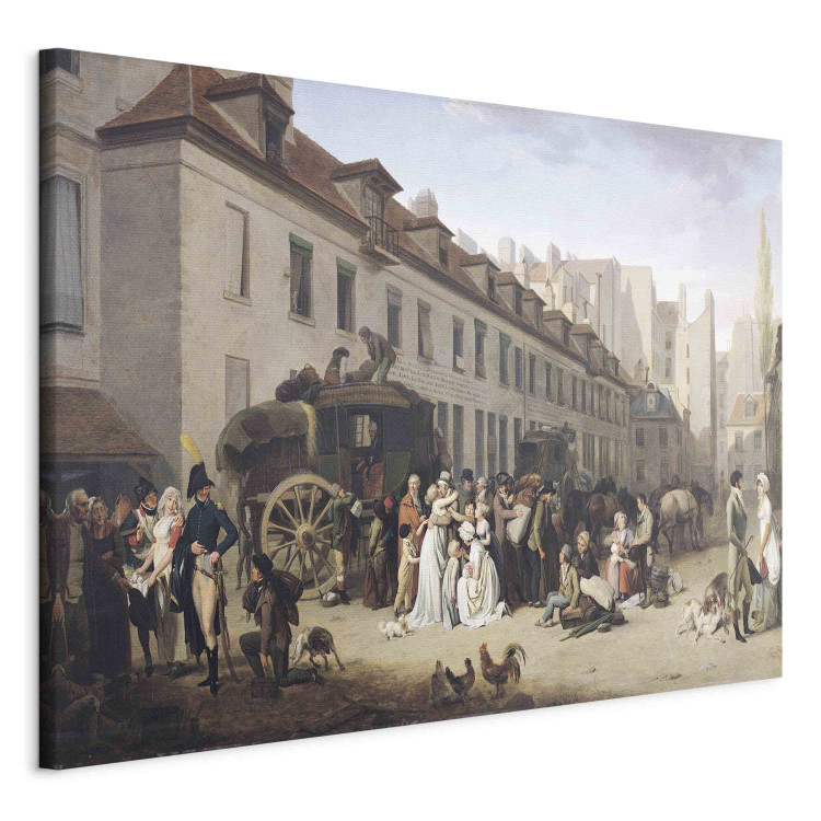 Art Reproduction The Arrival of a Stagecoach at the Terminus, rue Notre-Dame-des-Victoires, Paris 158871 additionalImage 2