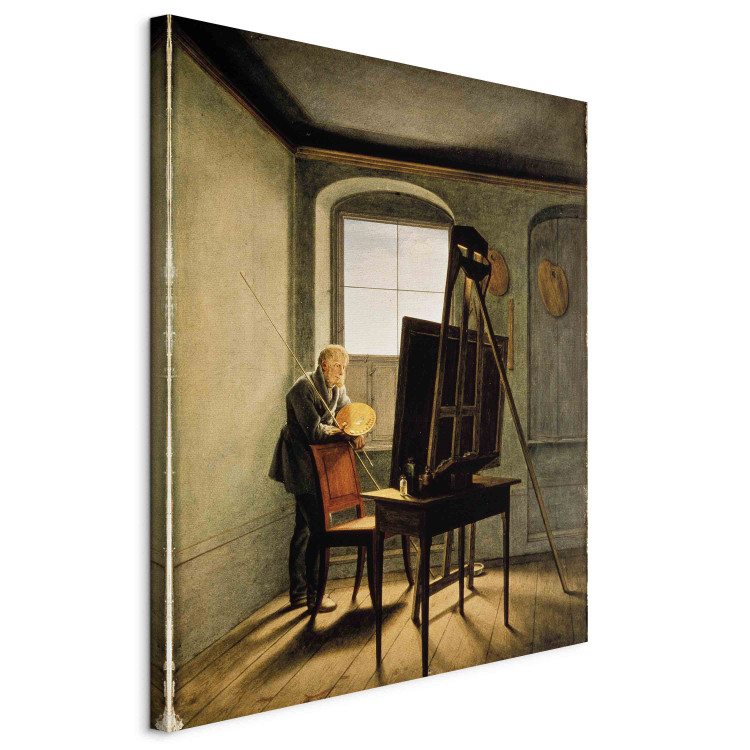 Art Reproduction Caspar David Friedrich in his studio 159271 additionalImage 2
