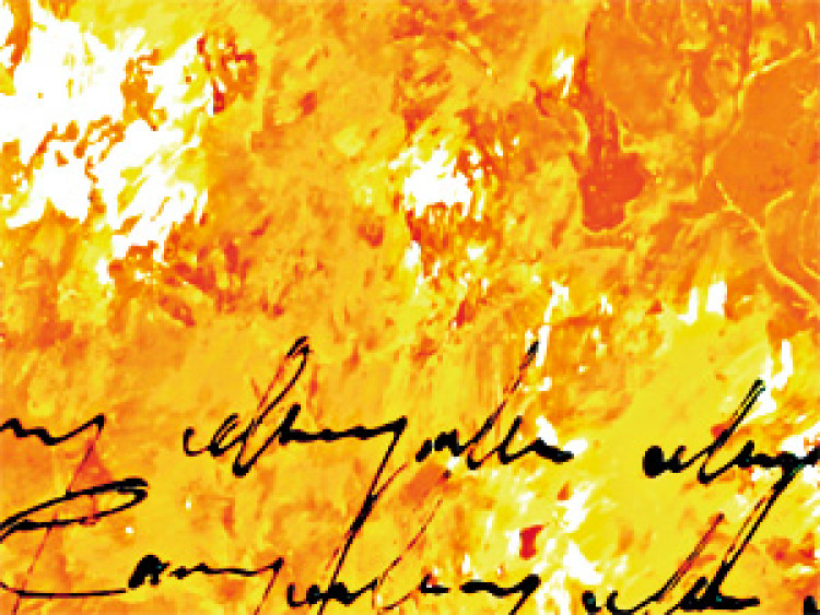 Canvas Print Orange 48371 additionalImage 3