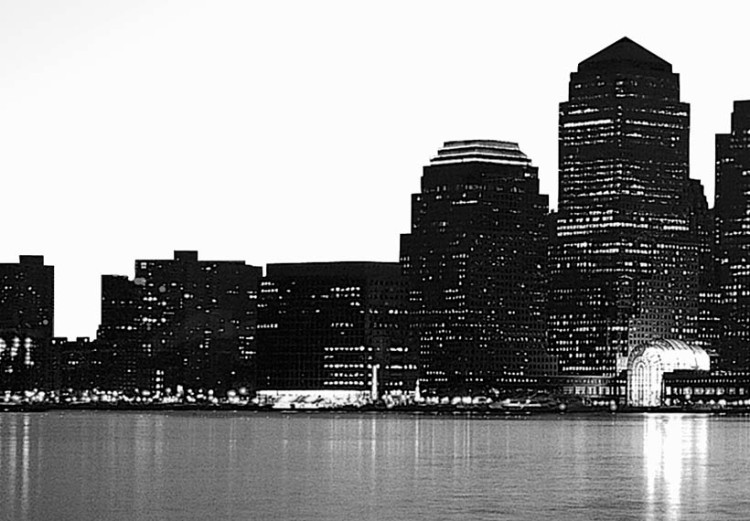 Canvas Print World Trade Center in black and white 58371 additionalImage 3