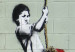 Canvas Art Print Boy on a swing (Banksy) 58971 additionalThumb 5