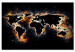 Decorative Pinboard Fiery World [Cork Map] 94671 additionalThumb 2