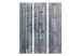 Room Divider Screen Rustic Elegance - texture of gray and faded wooden planks 95271 additionalThumb 3