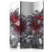 Room Divider Screen Shadow of Passion - lily flower with a colorful detail on a crystalline background 95371