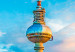 Canvas Art Print Berlin TV Tower - Panorama of Beautiful City Architecture 97871 additionalThumb 4