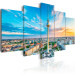 Canvas Art Print Berlin TV Tower - Panorama of Beautiful City Architecture 97871 additionalThumb 2