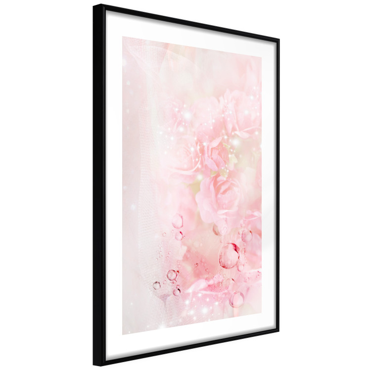 Wall Poster Pink Nature - radiant abstraction with delicate botanical motif 117881 additionalImage 13