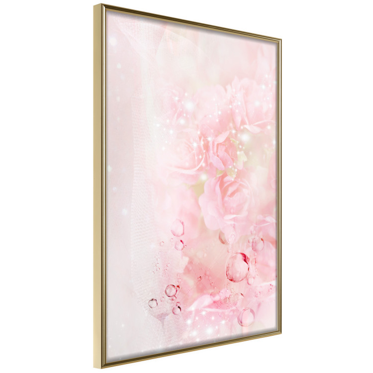 Wall Poster Pink Nature - radiant abstraction with delicate botanical motif 117881 additionalImage 14
