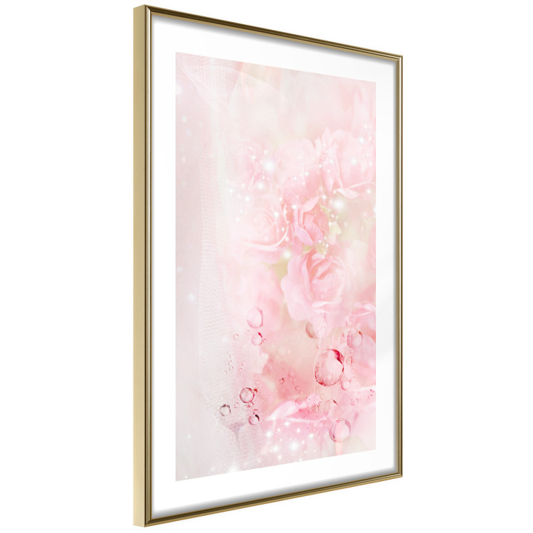Wall Poster Pink Nature - radiant abstraction with delicate botanical motif 117881 additionalImage 8