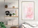 Wall Poster Pink Nature - radiant abstraction with delicate botanical motif 117881 additionalThumb 15