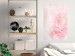 Wall Poster Pink Nature - radiant abstraction with delicate botanical motif 117881 additionalThumb 23