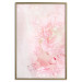 Wall Poster Pink Nature - radiant abstraction with delicate botanical motif 117881 additionalThumb 20