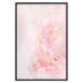Wall Poster Pink Nature - radiant abstraction with delicate botanical motif 117881 additionalThumb 24