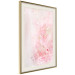 Wall Poster Pink Nature - radiant abstraction with delicate botanical motif 117881 additionalThumb 2