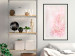 Wall Poster Pink Nature - radiant abstraction with delicate botanical motif 117881 additionalThumb 22