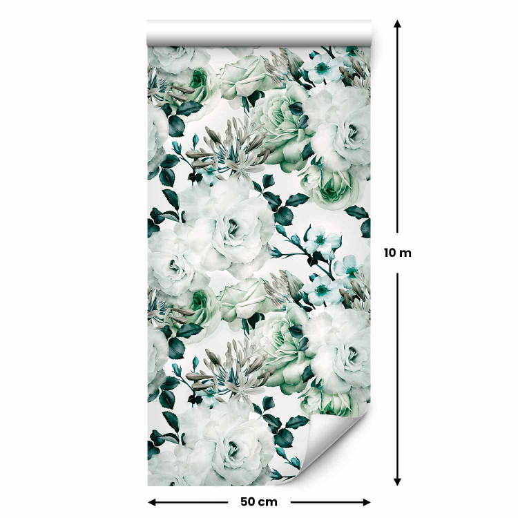 Wallpaper English Flowers (Green) 117981 additionalImage 7