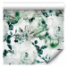 Wallpaper English Flowers (Green) 117981 additionalThumb 1