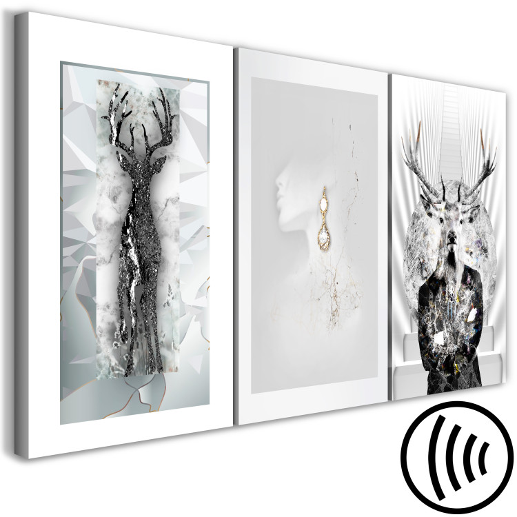 Canvas Art Print Beauty of Nature (3 Parts) 118181 additionalImage 6