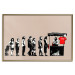 Wall Poster Destroy Capitalism - Banksy-style graffiti with people in line 118781 additionalThumb 16