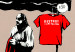 Wall Poster Destroy Capitalism - Banksy-style graffiti with people in line 118781 additionalThumb 9