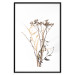 Wall Poster Chamomile - simple autumn composition with a botanical motif on a white background 119181 additionalThumb 17