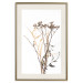 Wall Poster Chamomile - simple autumn composition with a botanical motif on a white background 119181 additionalThumb 19