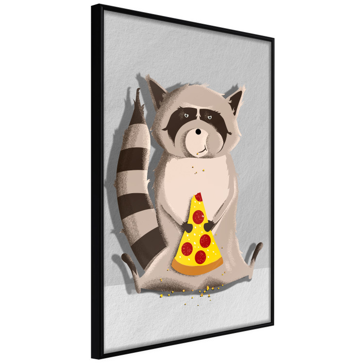 Wall Poster Sweet Tooth Raccoon - colorful playful composition with an animal for children 119281 additionalImage 10