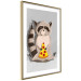 Wall Poster Sweet Tooth Raccoon - colorful playful composition with an animal for children 119281 additionalThumb 6