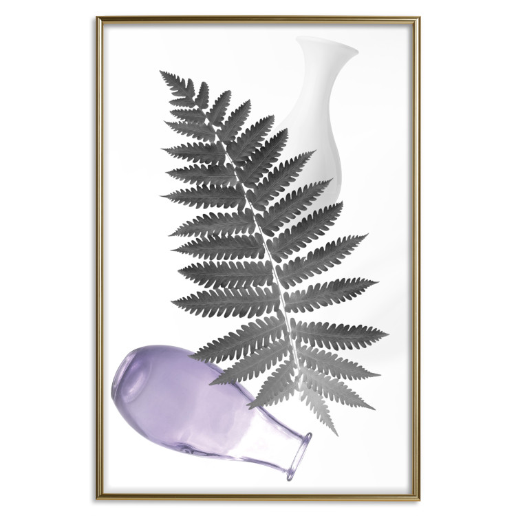 Wall Poster Natural Composition - abstract still life with leaf element 123281 additionalImage 16