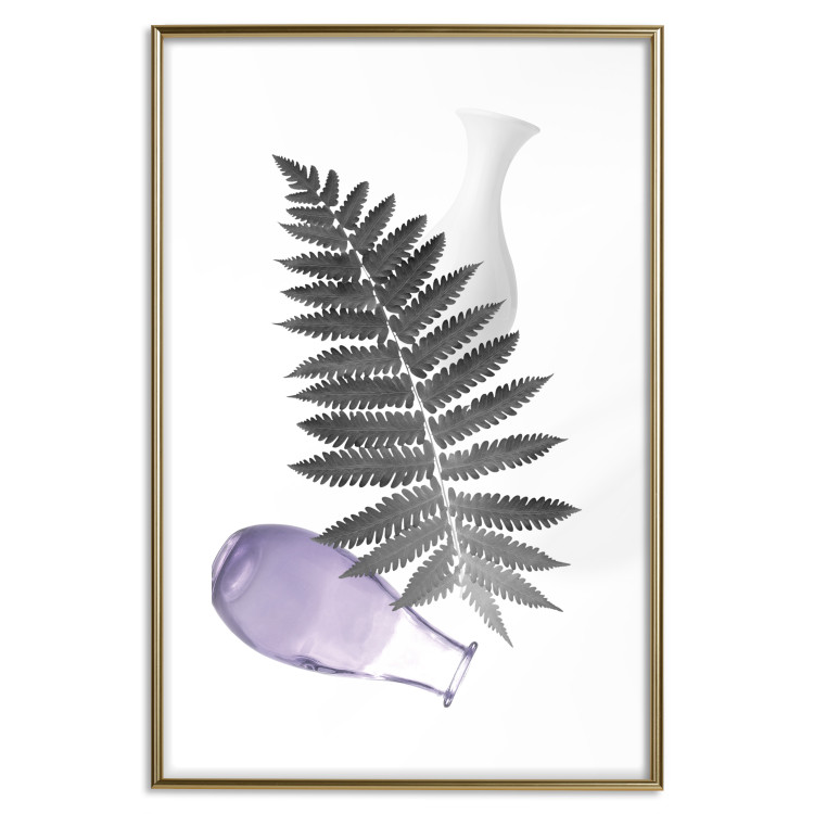Wall Poster Natural Composition - abstract still life with leaf element 123281 additionalImage 14