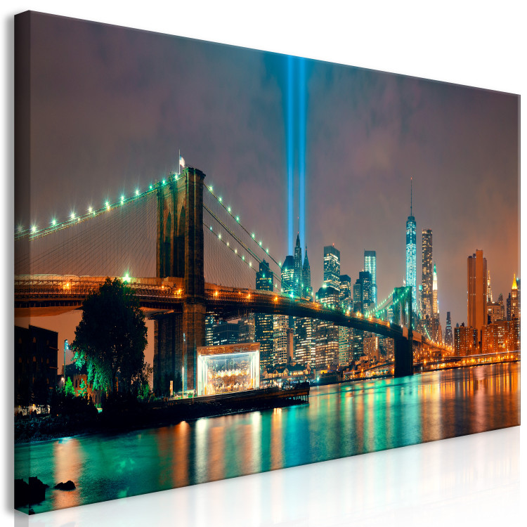 Large canvas print New York City: Beautiful Night II [Large Format] 128881 additionalImage 2