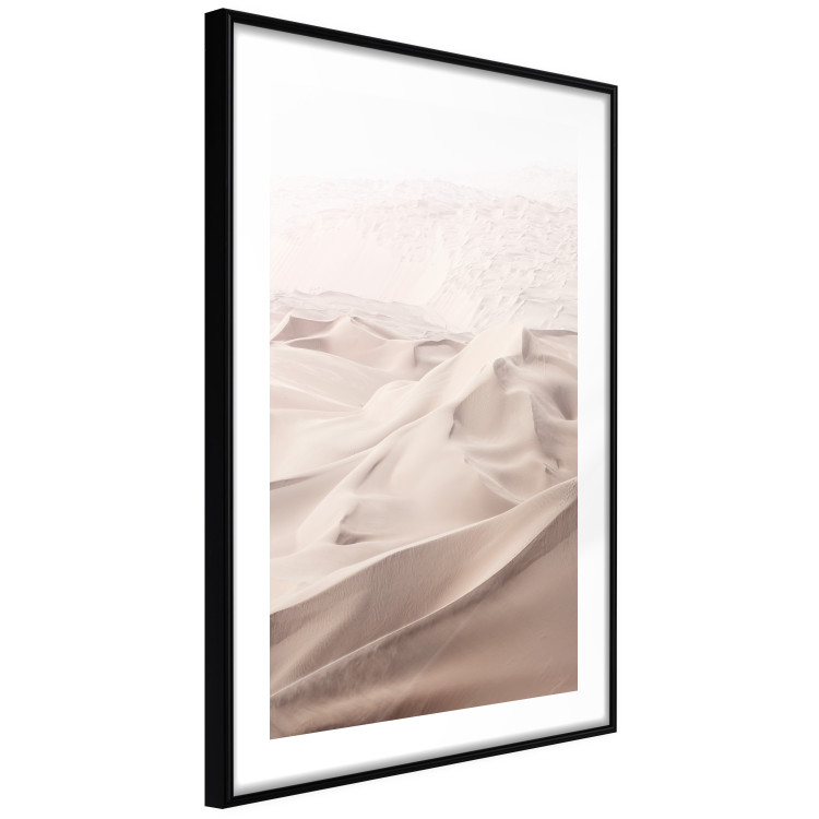 Poster Sandy Fabric - delicate desert sands in a light composition 129481 additionalImage 6