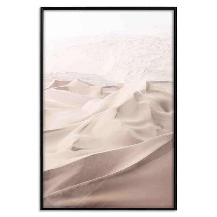 Poster Sandy Fabric - delicate desert sands in a light composition 129481 additionalImage 17