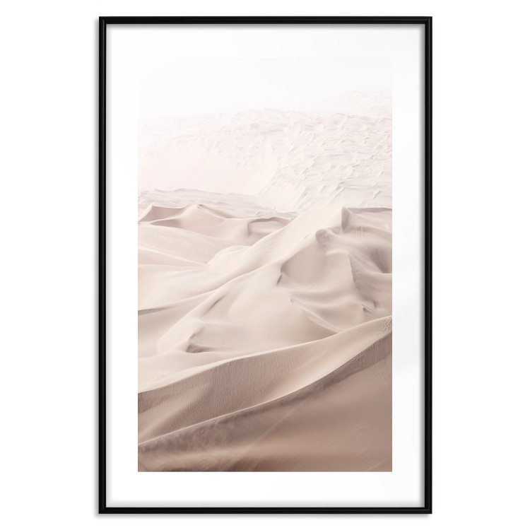 Poster Sandy Fabric - delicate desert sands in a light composition 129481 additionalImage 20