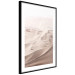 Poster Sandy Fabric - delicate desert sands in a light composition 129481 additionalThumb 6