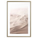 Poster Sandy Fabric - delicate desert sands in a light composition 129481 additionalThumb 19