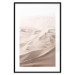 Poster Sandy Fabric - delicate desert sands in a light composition 129481 additionalThumb 20