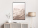 Poster Sandy Fabric - delicate desert sands in a light composition 129481 additionalThumb 4