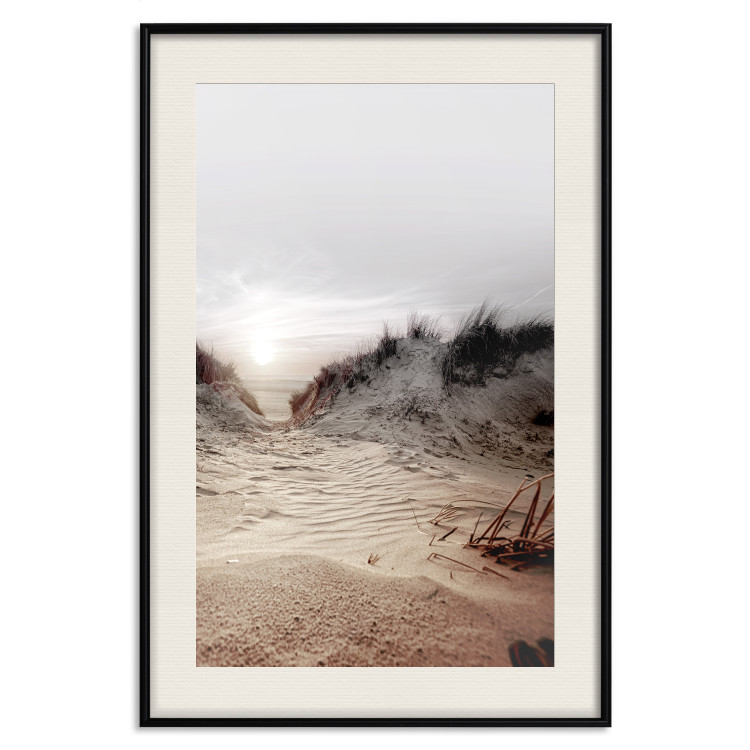 Wall Poster Path Through Dunes - landscape of a sandy beach against a clear sky 130381 additionalImage 19