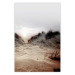 Wall Poster Path Through Dunes - landscape of a sandy beach against a clear sky 130381