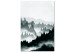 Canvas Hazy Landscape (1 Part) Vertical 130781