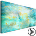 Canvas Print Emerald Ocean (1-piece) Narrow - abstract ocean texture 132181 additionalThumb 6