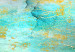 Canvas Print Emerald Ocean (1-piece) Narrow - abstract ocean texture 132181 additionalThumb 4