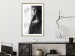 Wall Poster Blissful Moment - black and white photograph of a woman smoking a cigarette 132281 additionalThumb 15