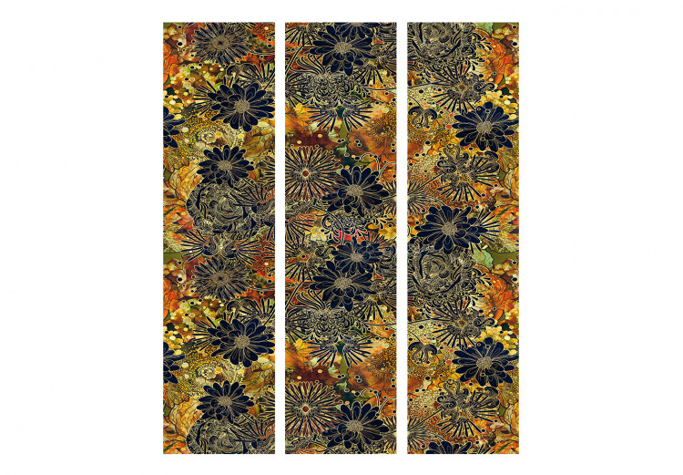 Folding Screen Floral Madness [Room Dividers] 132581 additionalImage 3