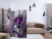 Folding Screen Purple Swirls II - abstract and romantic purple pattern 133681 additionalThumb 4