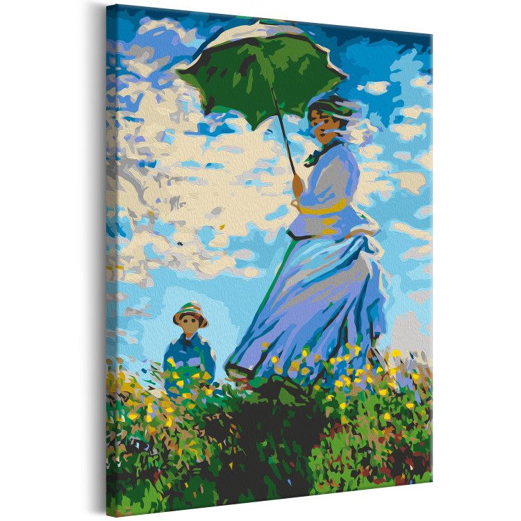 Paint by Number Kit Claude Monet: Woman with a Parasol 134681 additionalImage 4