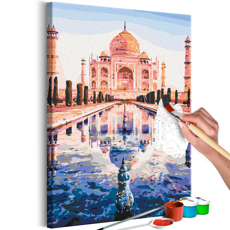 Paint by Number Kit Beautiful Taj Mahal 138481 additionalImage 5