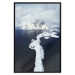 Wall Poster Quiet Haven - winter landscape of mountains against a clear sky with clouds 138781 additionalThumb 26
