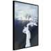 Wall Poster Quiet Haven - winter landscape of mountains against a clear sky with clouds 138781 additionalThumb 24